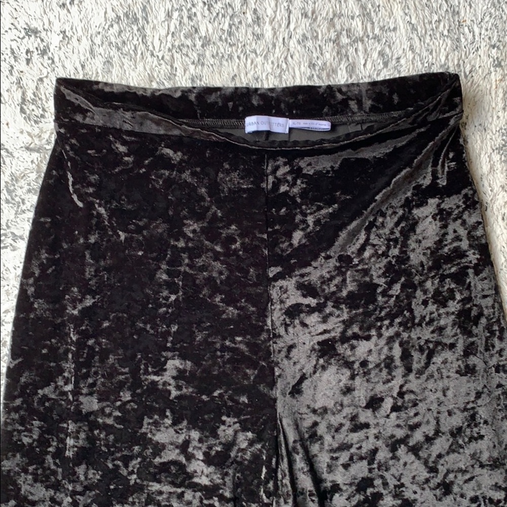 Urban outfitters Crushed velvet bell bottom pants - Picture 3 of 3